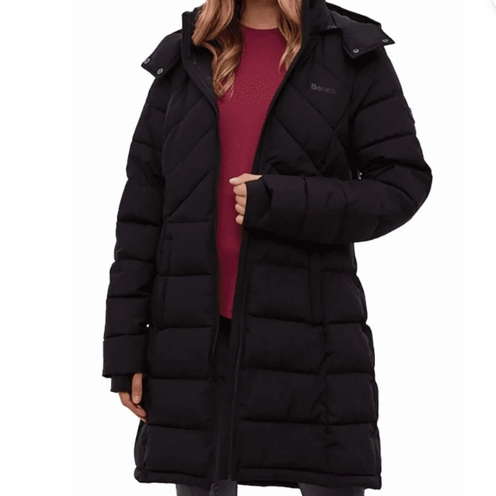 Bench Women's Dark Puffer Coat